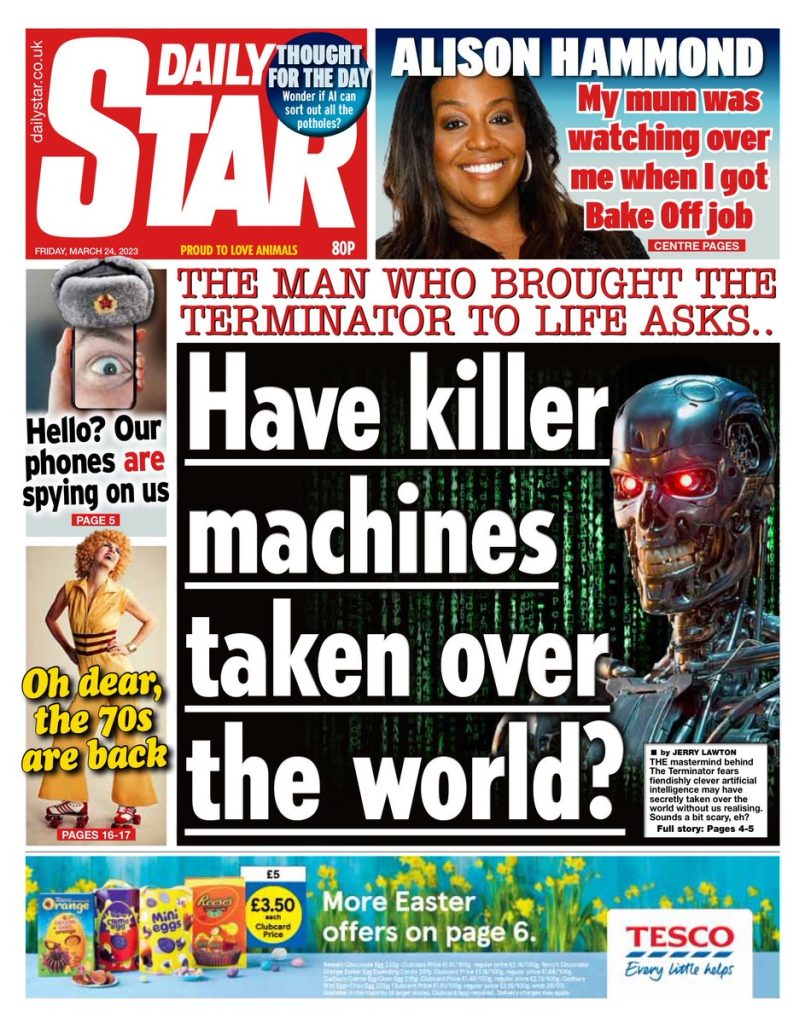 Daily Star Front Page 24th of March 2023 Tomorrow's Papers Today!