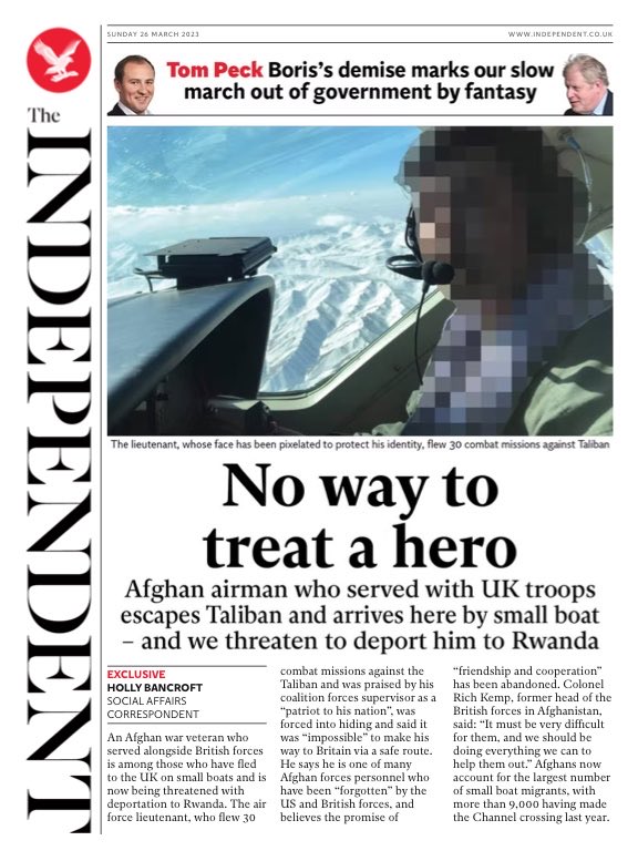 Independent Front Page 26th Of March 2023 Tomorrow S Papers Today