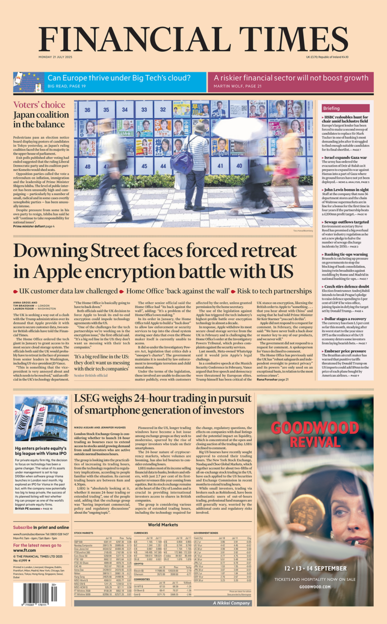 Tomorrow's Papers Today - UK Front Pages - Latest Newspaper Headlines